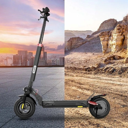 “iX4 CityCruiser: Discover urban freedom with an agile and powerful scooter.” 