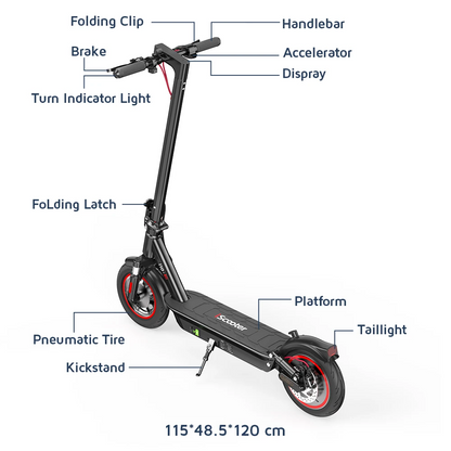 “SpeedGlide: Move around the city in style with total freedom.” 