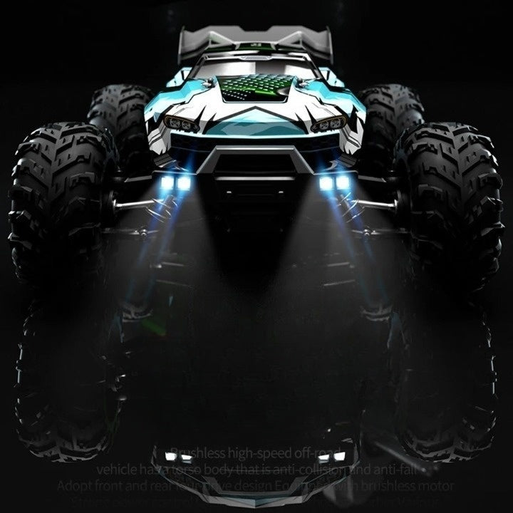 “Lightning Rover 4WD: Nighttime adventure and permanent thrills.” 