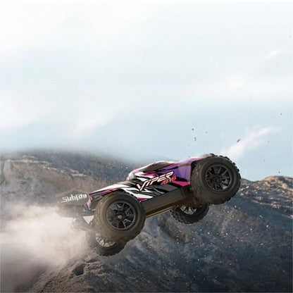 “MonsterX 4WD: Explore extreme terrain with the new high-speed Monster.” 