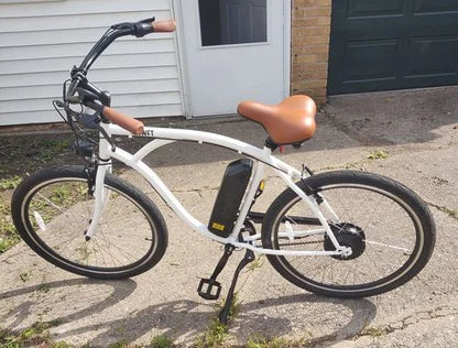 “BeachCruiser Pro: Powerful motor for electric adventures on the beach.” 