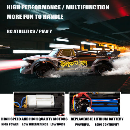 “RaceKing: High speed and total control with the highest quality.” 