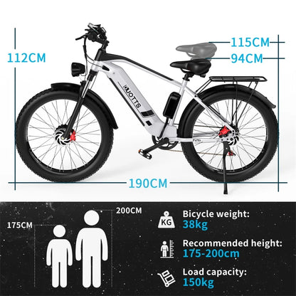 “TrailMaster: Aventura y potencia en cada pedalada.”