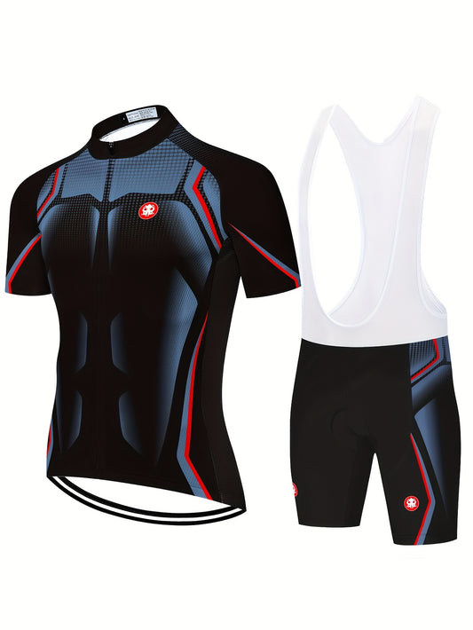 “Bike Equipment: Ropa de ciclismo para hombre, camiseta y shorts, comodidad total.”